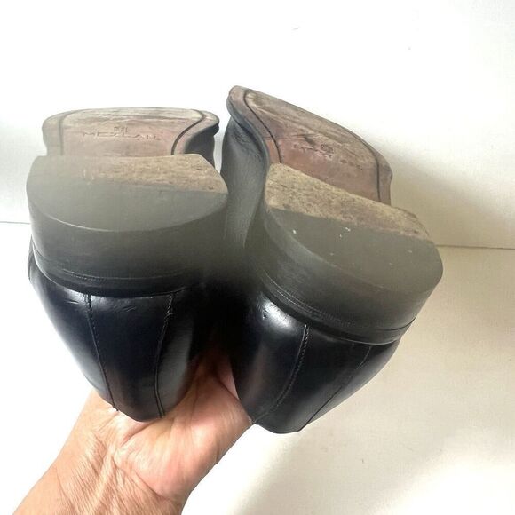 Mezlan Pravia Apron Toe Oxford Mens Size 10.5 M Black Made In Spain Leather Shoe - Picture 8 of 12